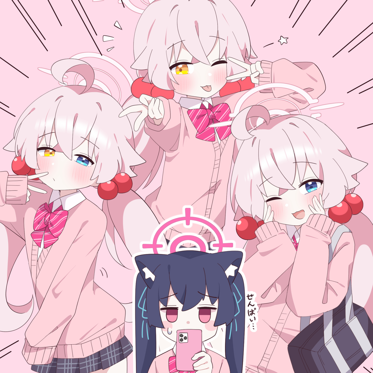This is a pixiv picture whose title is ざぁこ.