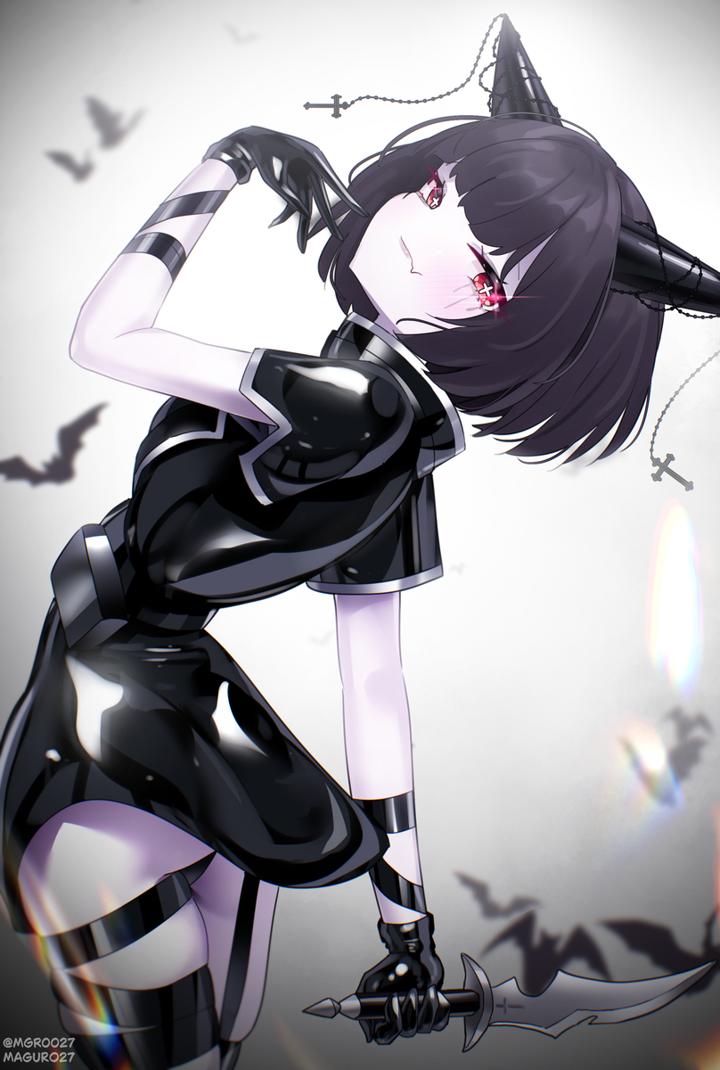 This is a pixiv picture whose title is ✝️✒.
