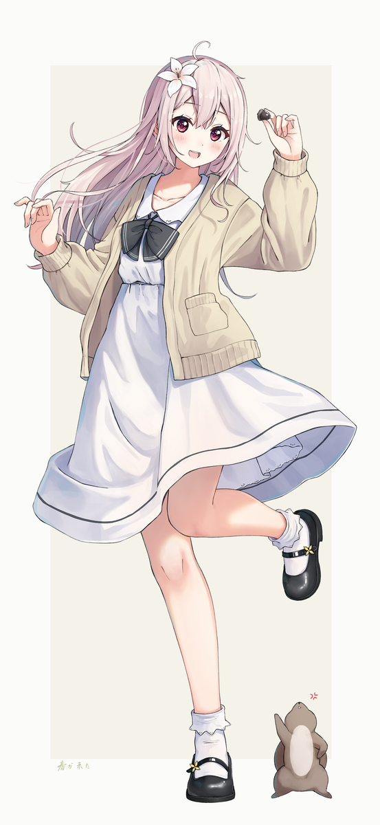 This is a pixiv picture whose title is 春が来た.