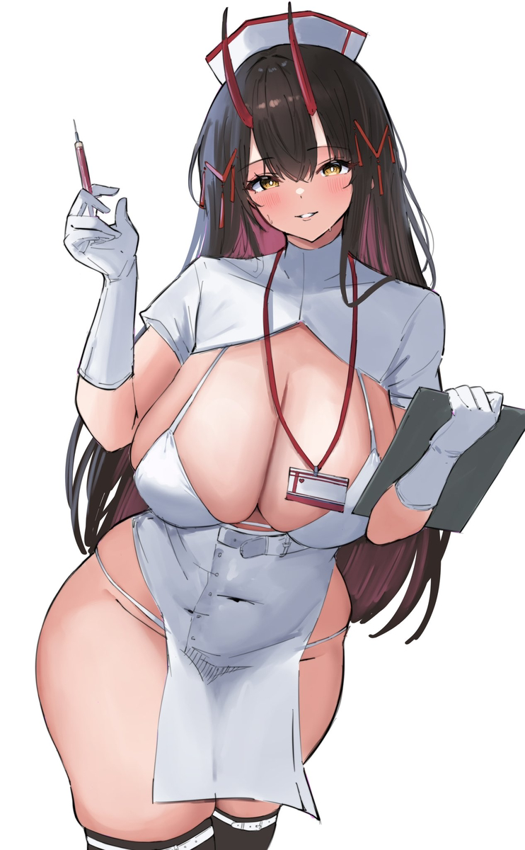 This is a pixiv picture whose title is 直近のアズレン.
