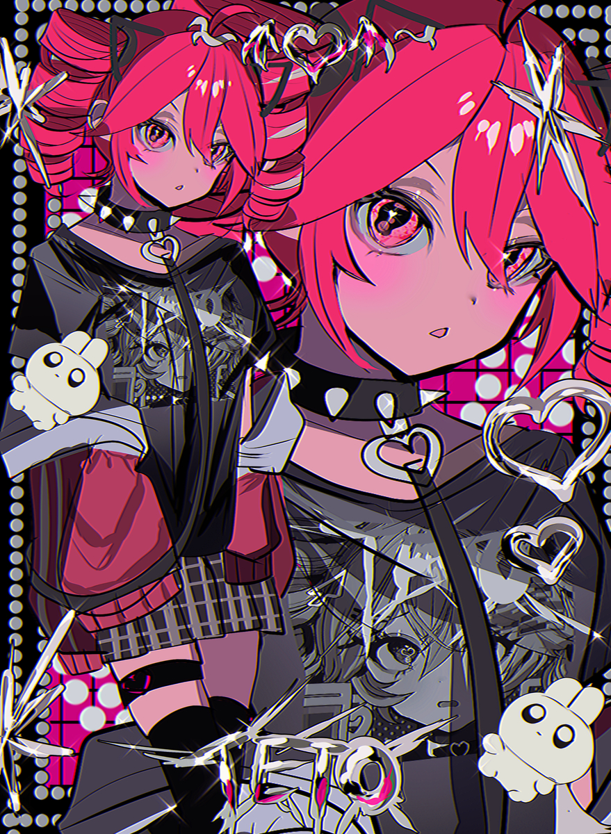 This is a pixiv picture whose title is 重音テト.