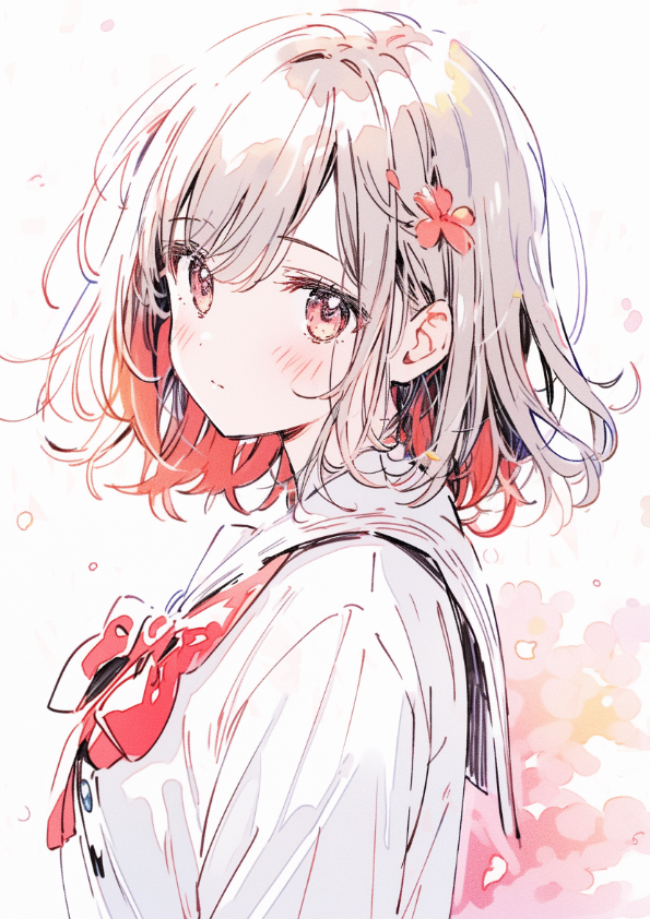 This is a pixiv picture whose title is 『Spring』.