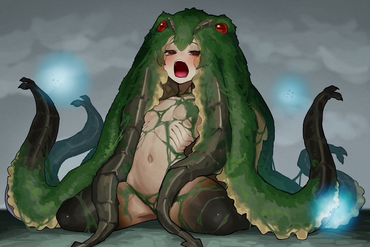 This is a pixiv picture whose title is ヤマツカミちゃん.