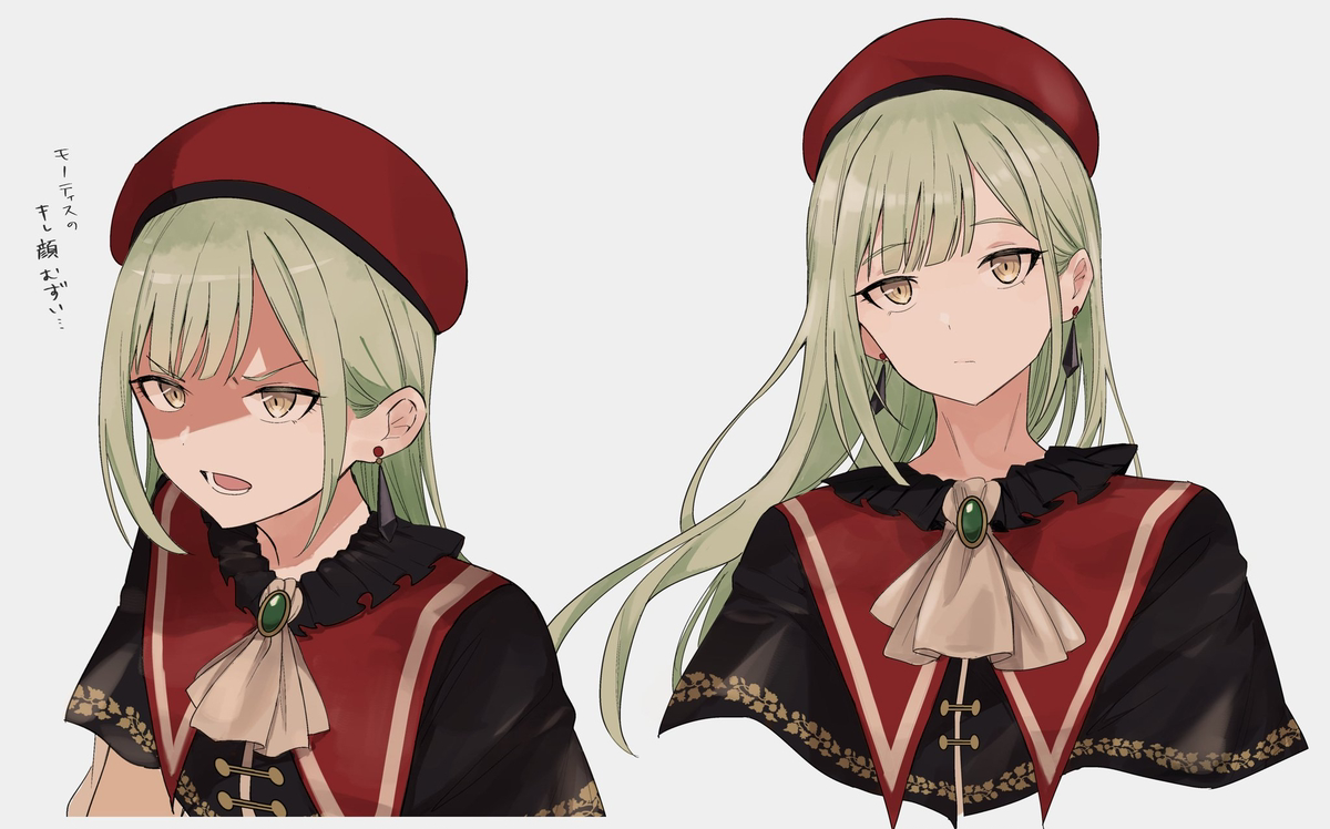 This is a pixiv picture whose title is モーティス落書き.