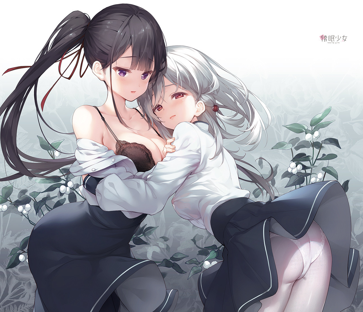 This is a pixiv picture whose title is 白瀬紗雪／玄川阿墨.