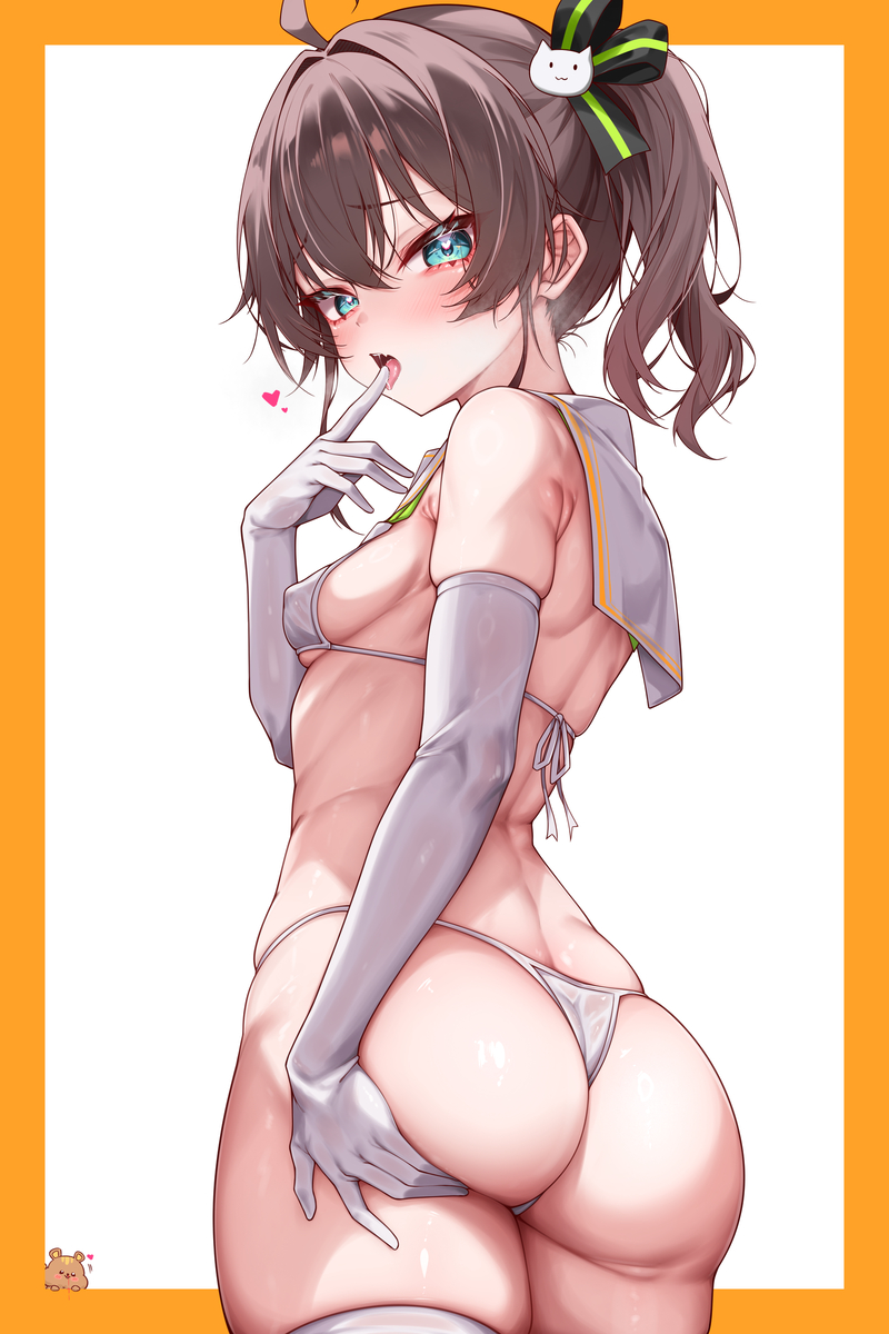 This is a pixiv picture whose title is セーラービキニまちゅ.