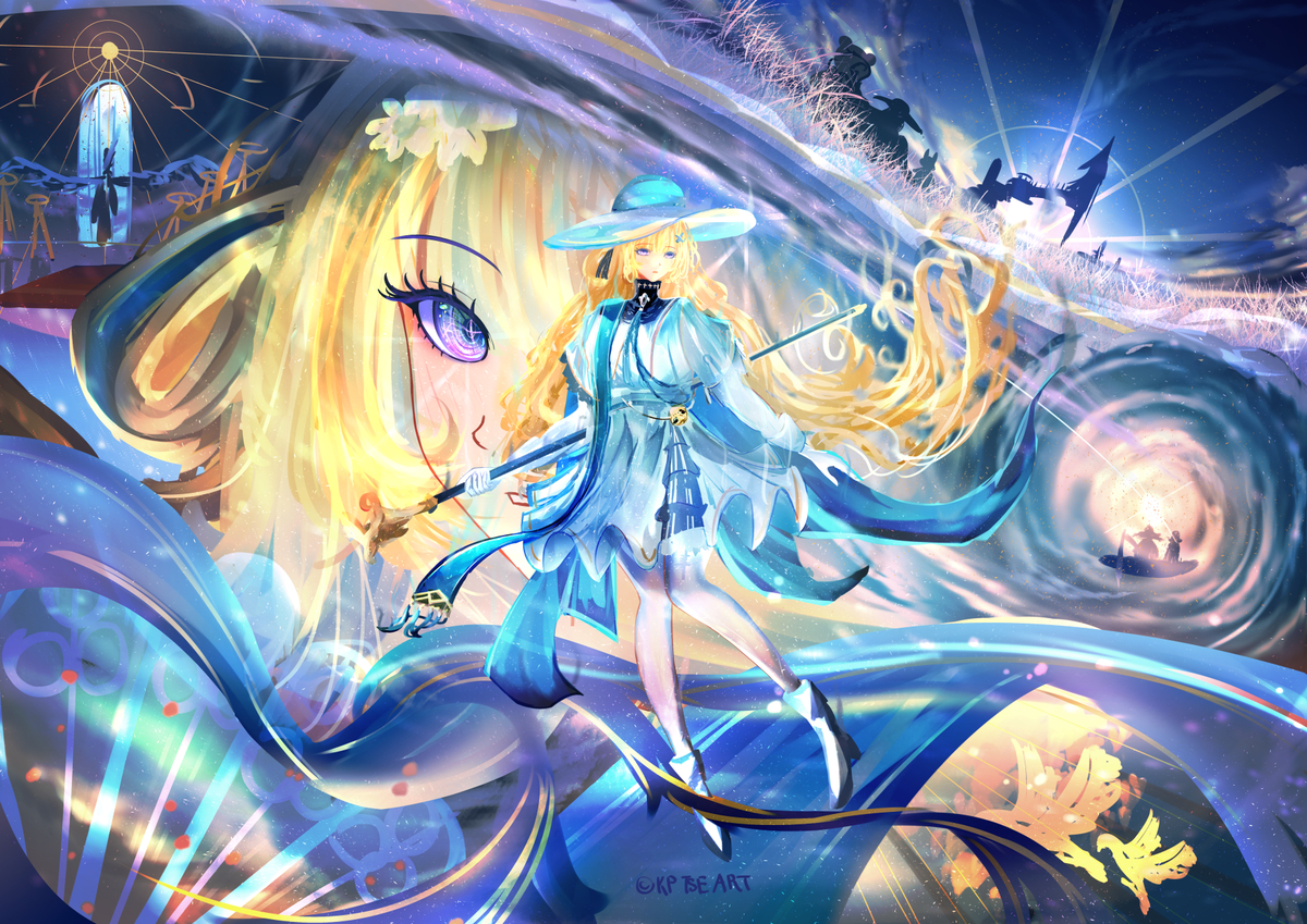 This is a pixiv picture whose title is フィービー Phoebe.