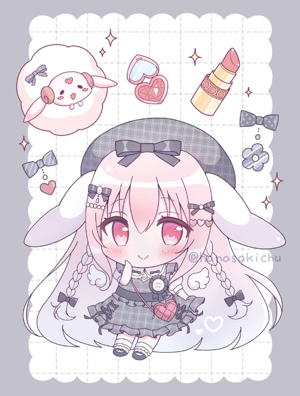 This is a pixiv picture whose title is フレンチガーリーSDさきちゅ.