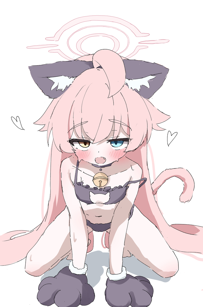This is a pixiv picture whose title is ねこホシノ.