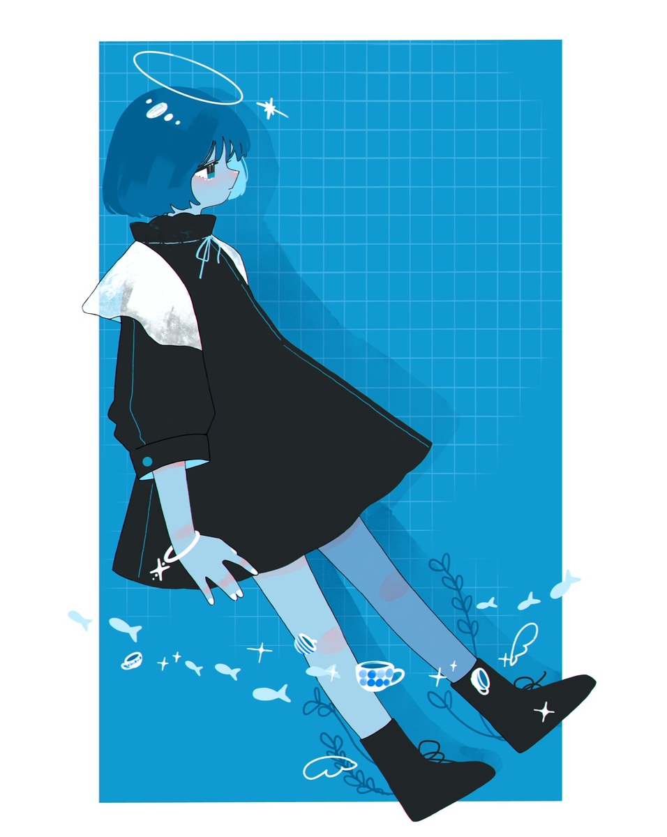 This is a pixiv picture whose title is 無題.