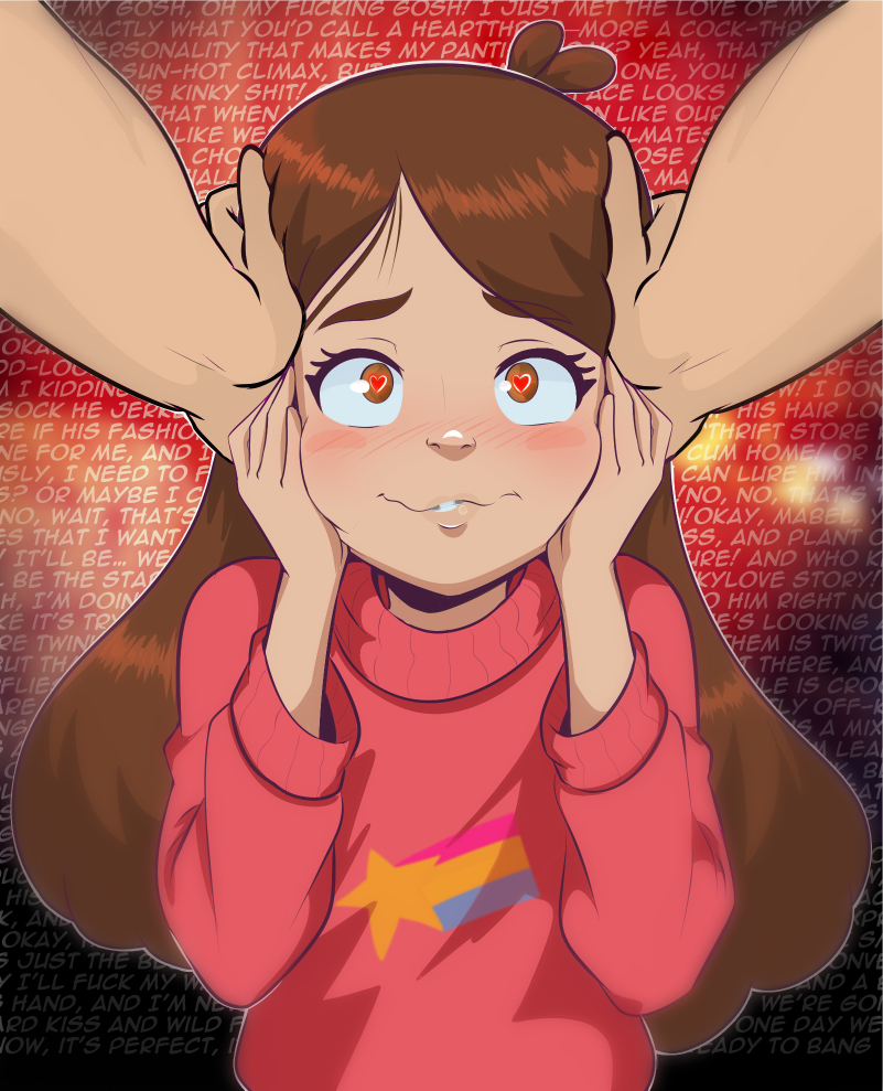 This is a pixiv picture whose title is Mabel love.