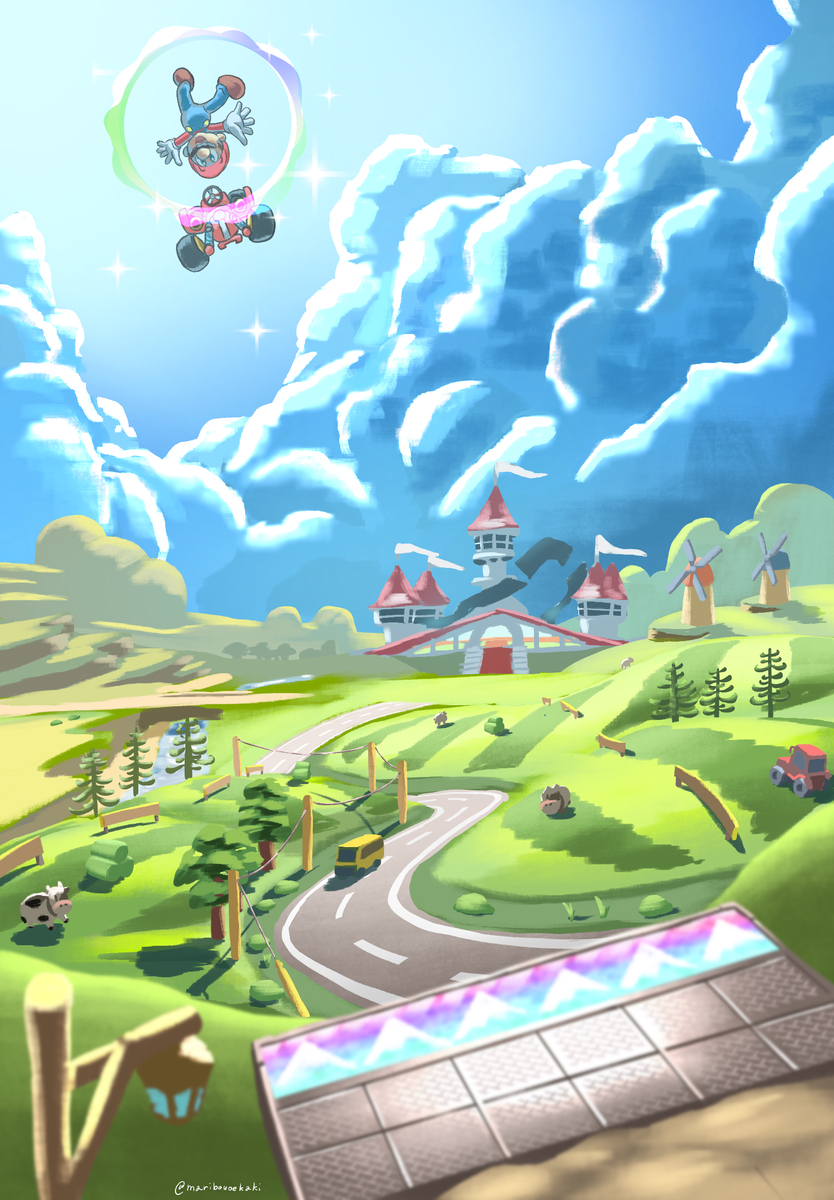 This is a pixiv picture whose title is Sprawling world!.