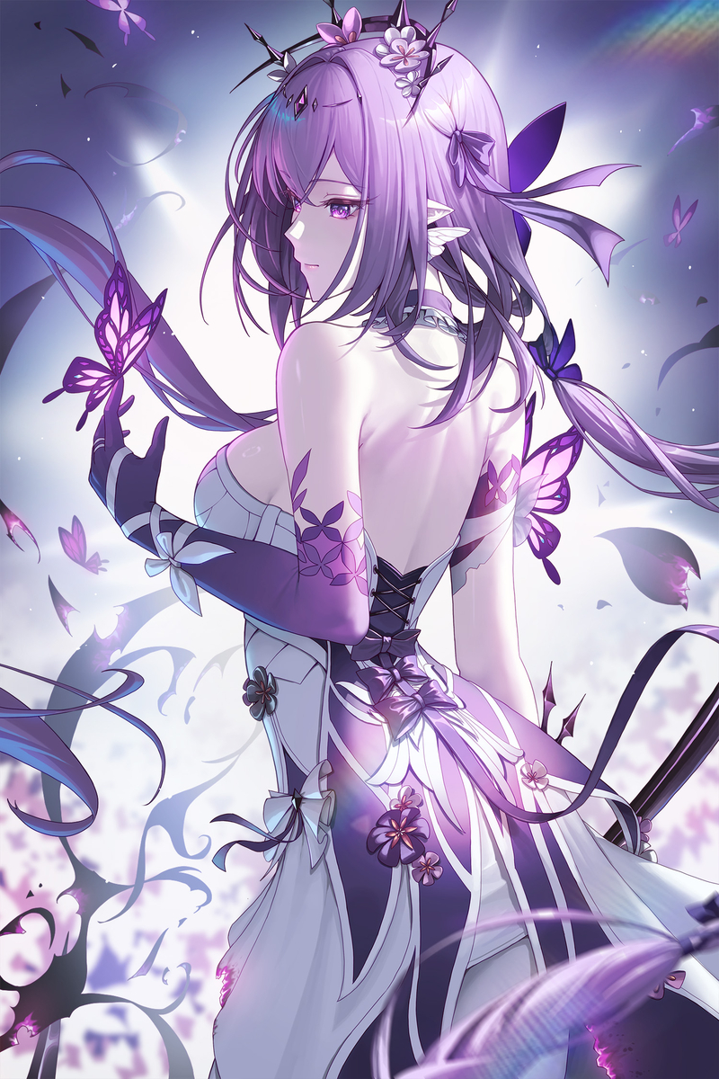 This is a pixiv picture whose title is Castorice.