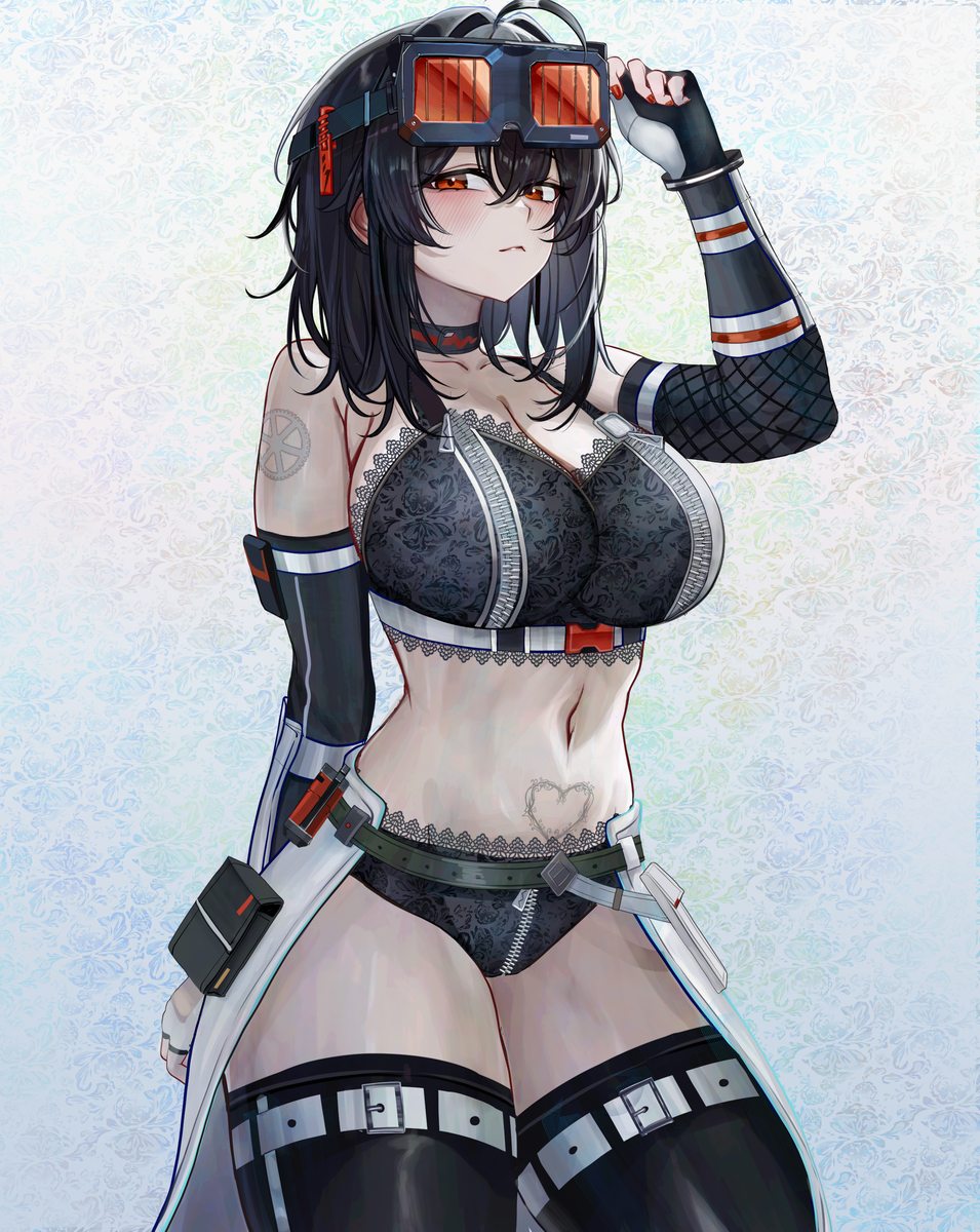 This is a pixiv picture whose title is Sexy Grace💛.