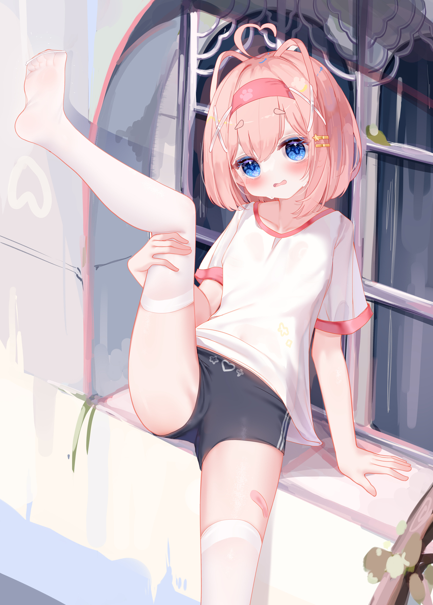 This is a pixiv picture whose title is ><.