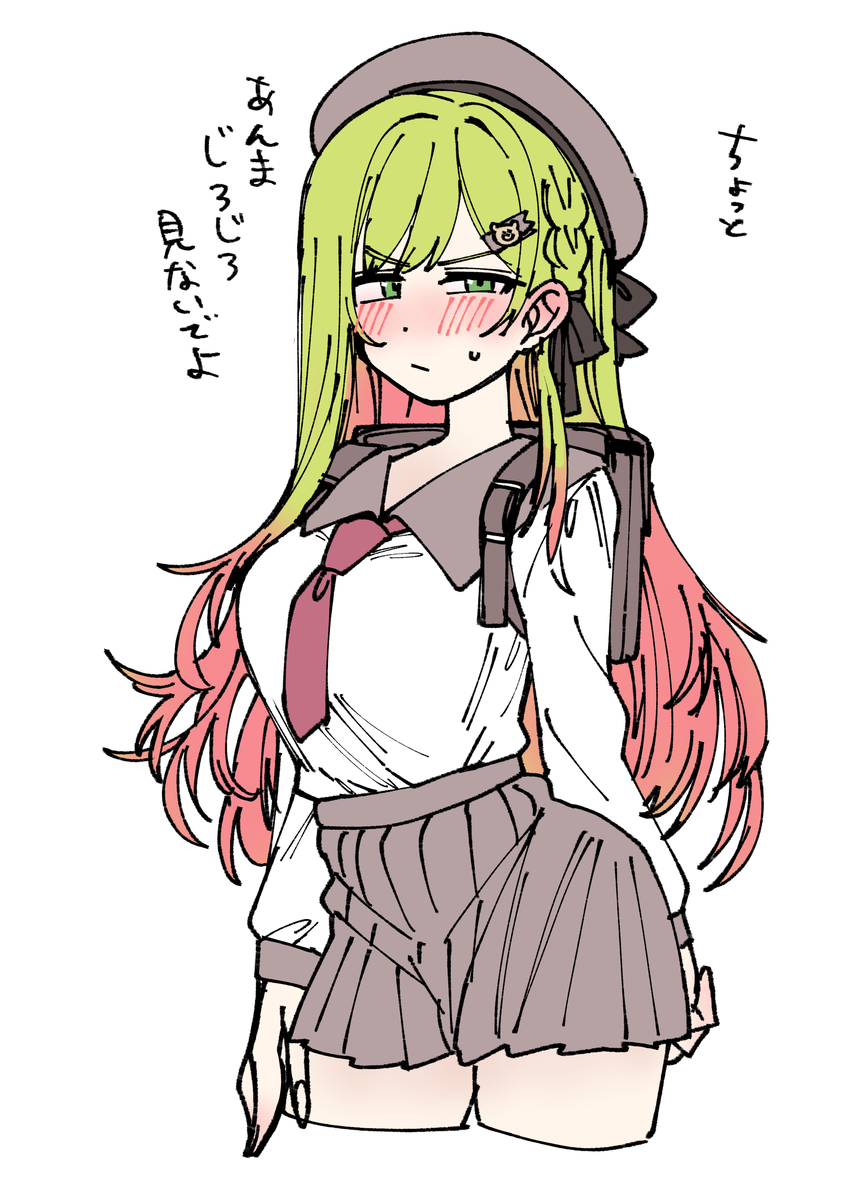 This is a pixiv picture whose title is 22←→10 衣装チェンジ.