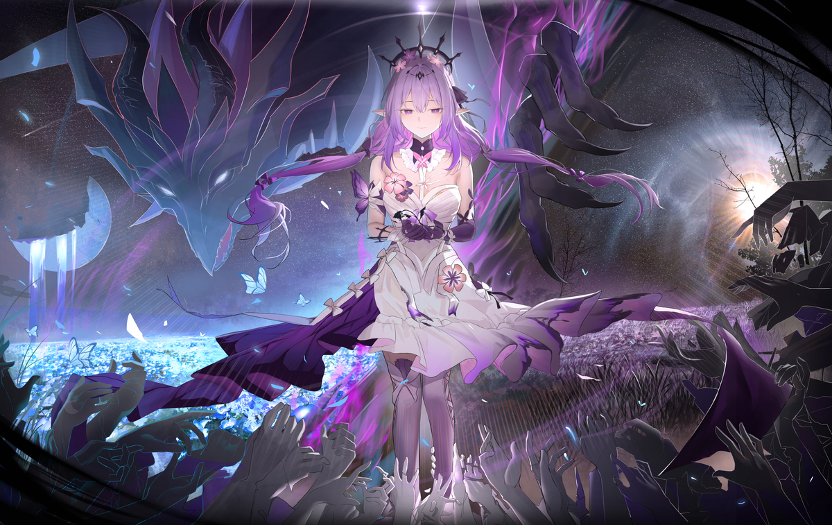 This is a pixiv picture whose title is Castorice.