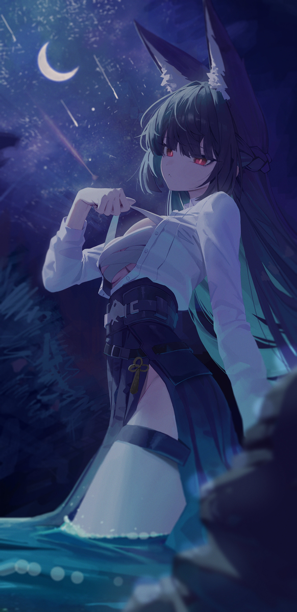 This is a pixiv picture whose title is 星見雅.