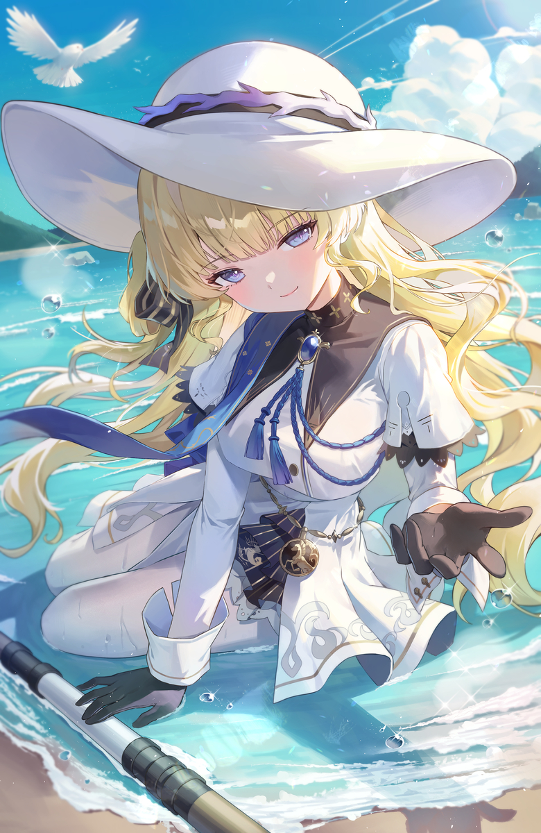 This is a pixiv picture whose title is 菲比.