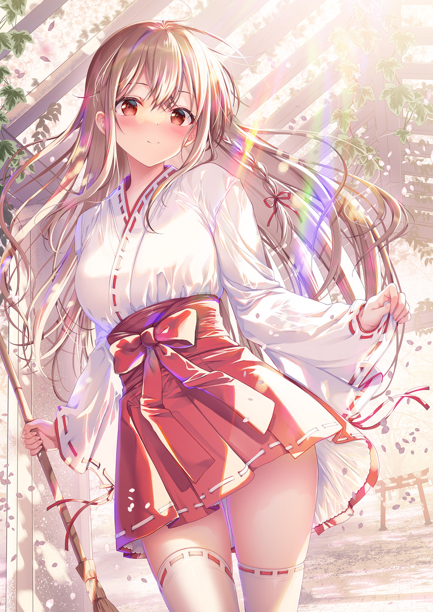 This is a pixiv picture whose title is 恋の桜咲く.