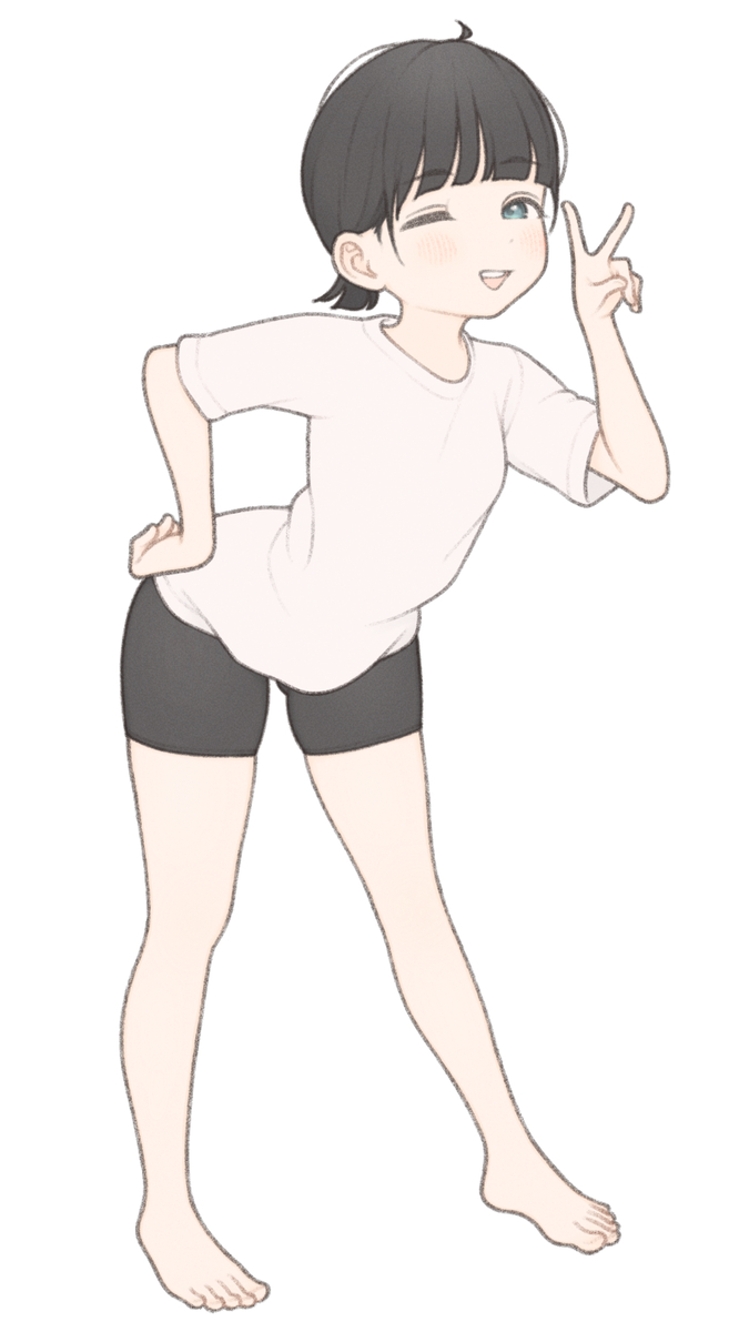 This is a pixiv picture whose title is ✌️.