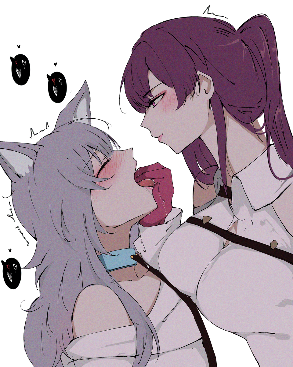 This is a pixiv picture whose title is 🐶.