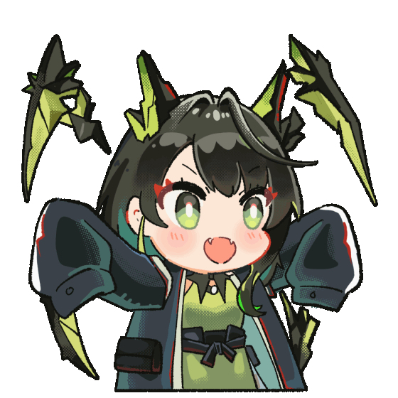 This is a pixiv picture whose title is Mon3tr威吓【アークナイツ】.