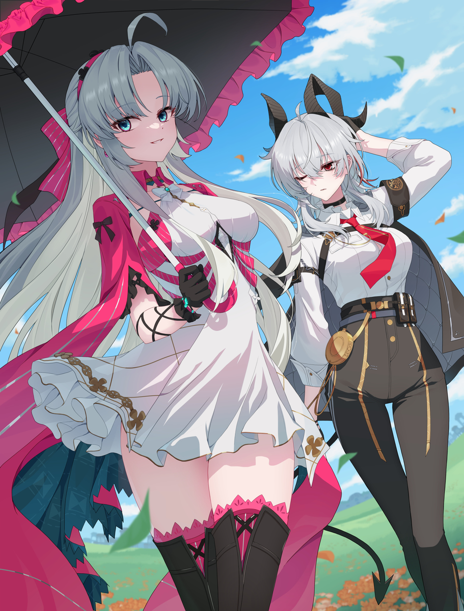 This is a pixiv picture whose title is カルロッタ, ザンニー.