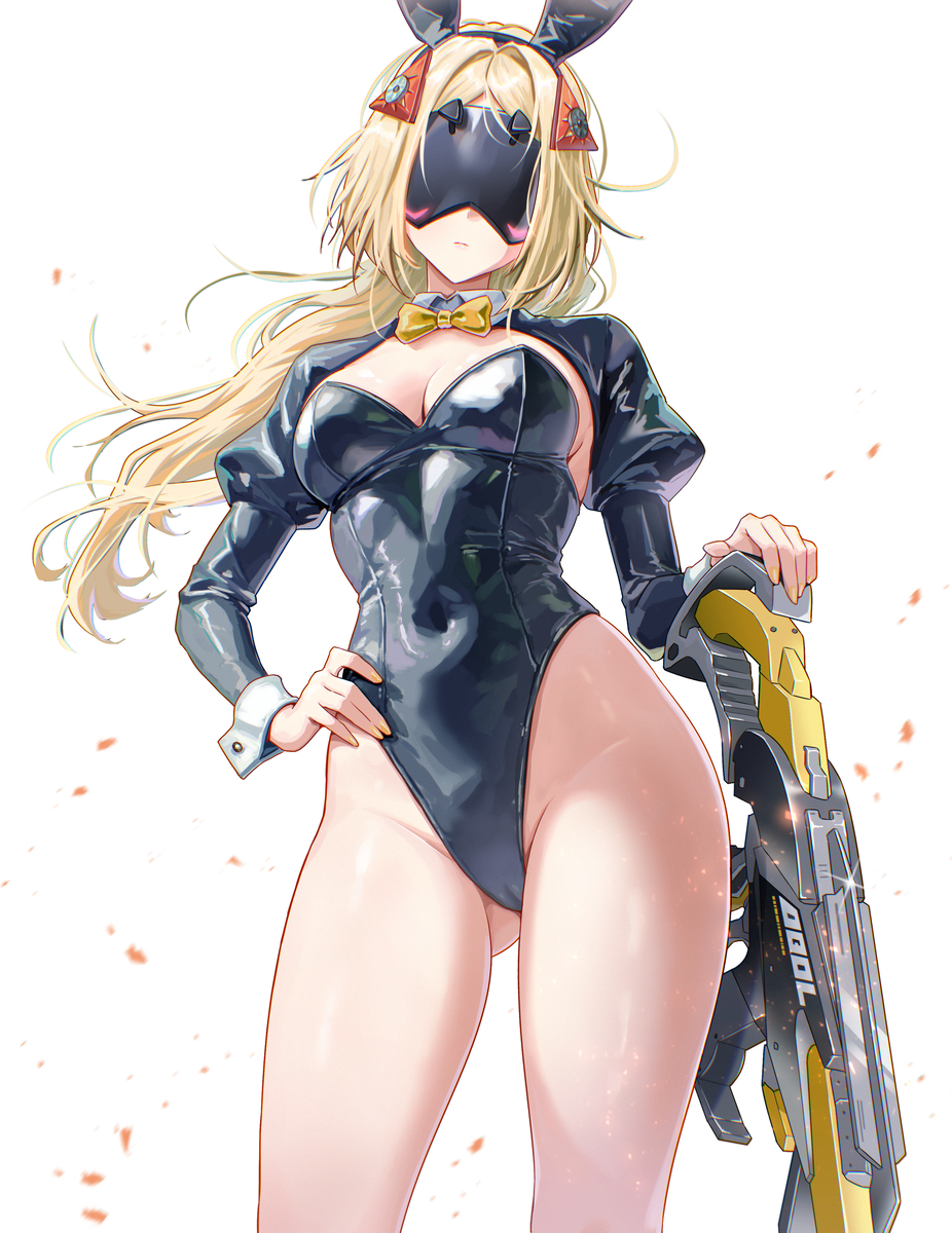 This is a pixiv picture whose title is バニートリガー.