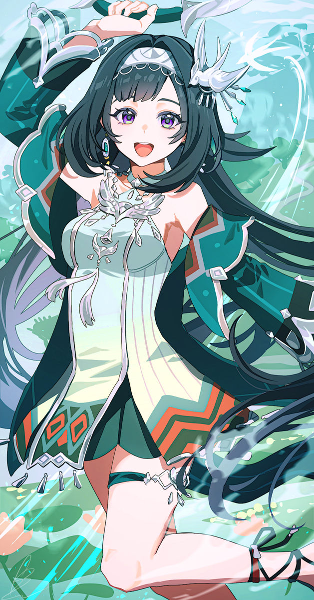 This is a pixiv picture whose title is 92日目 / 藍硯.