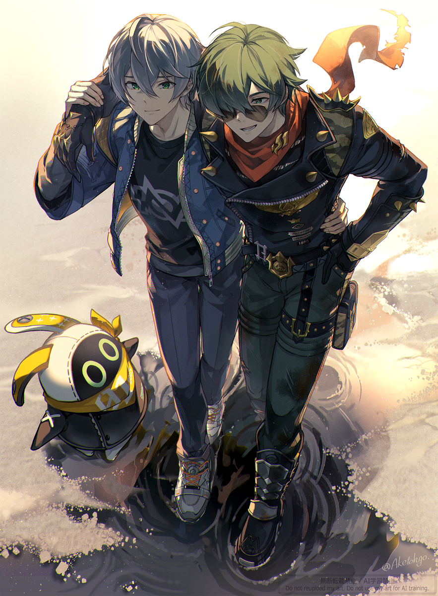 This is a pixiv picture whose title is 帰り道.