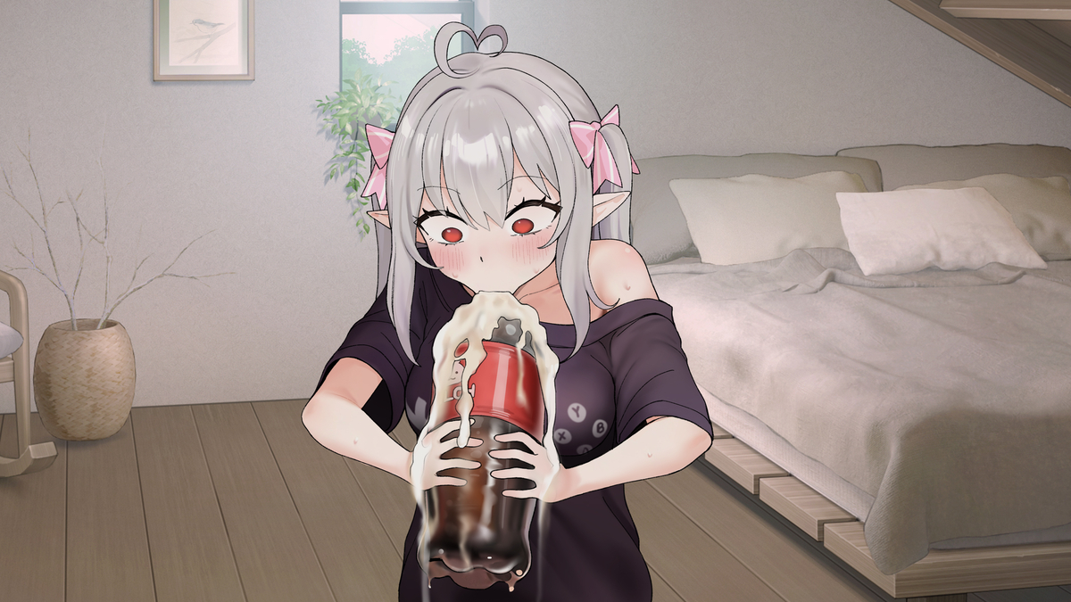 This is a pixiv picture whose title is コーラ.