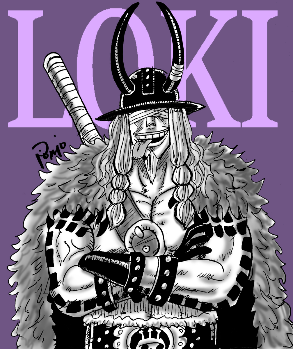 This is a pixiv picture whose title is LOKI.