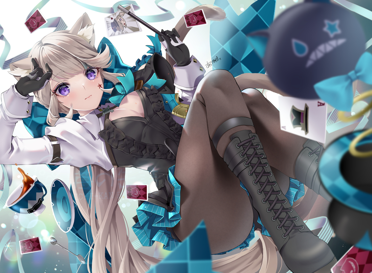 This is a pixiv picture whose title is ♣リネット♠【5/4超神ノ叡智2025】.