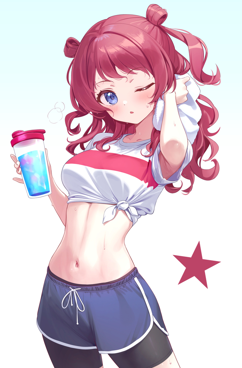 This is a pixiv picture whose title is ❤.