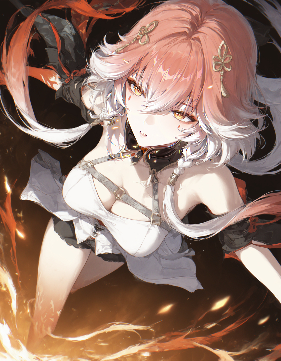 This is a pixiv picture whose title is 长离.