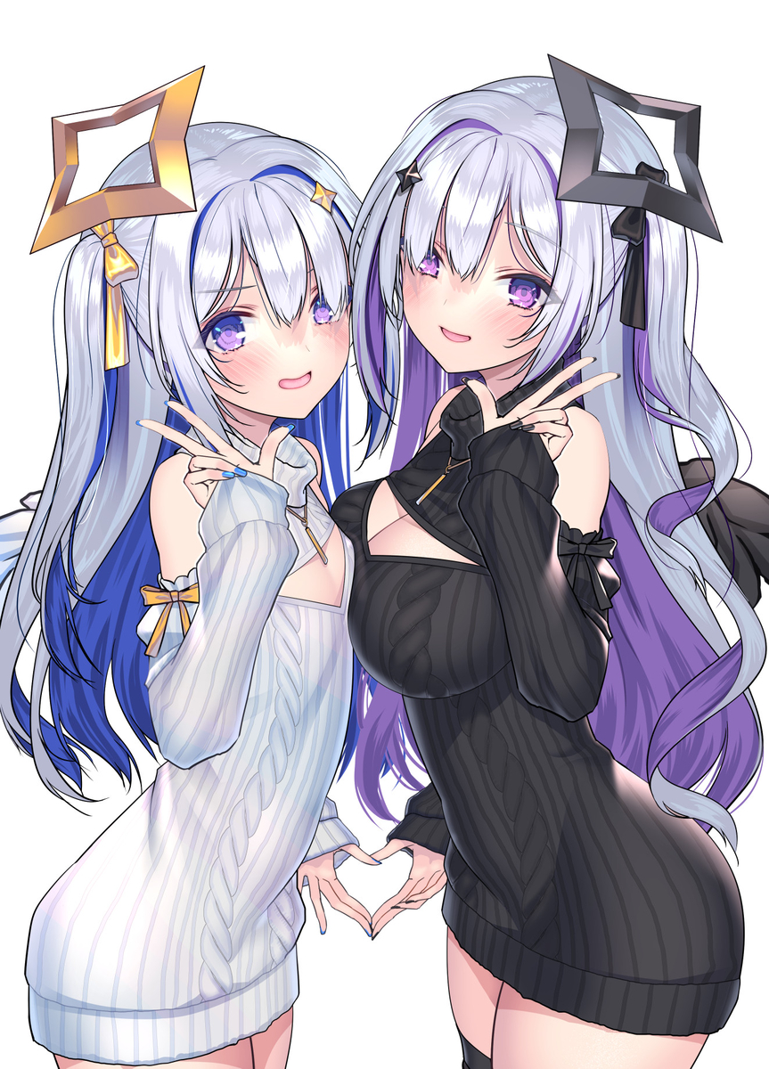 This is a pixiv picture whose title is かな☆こな.