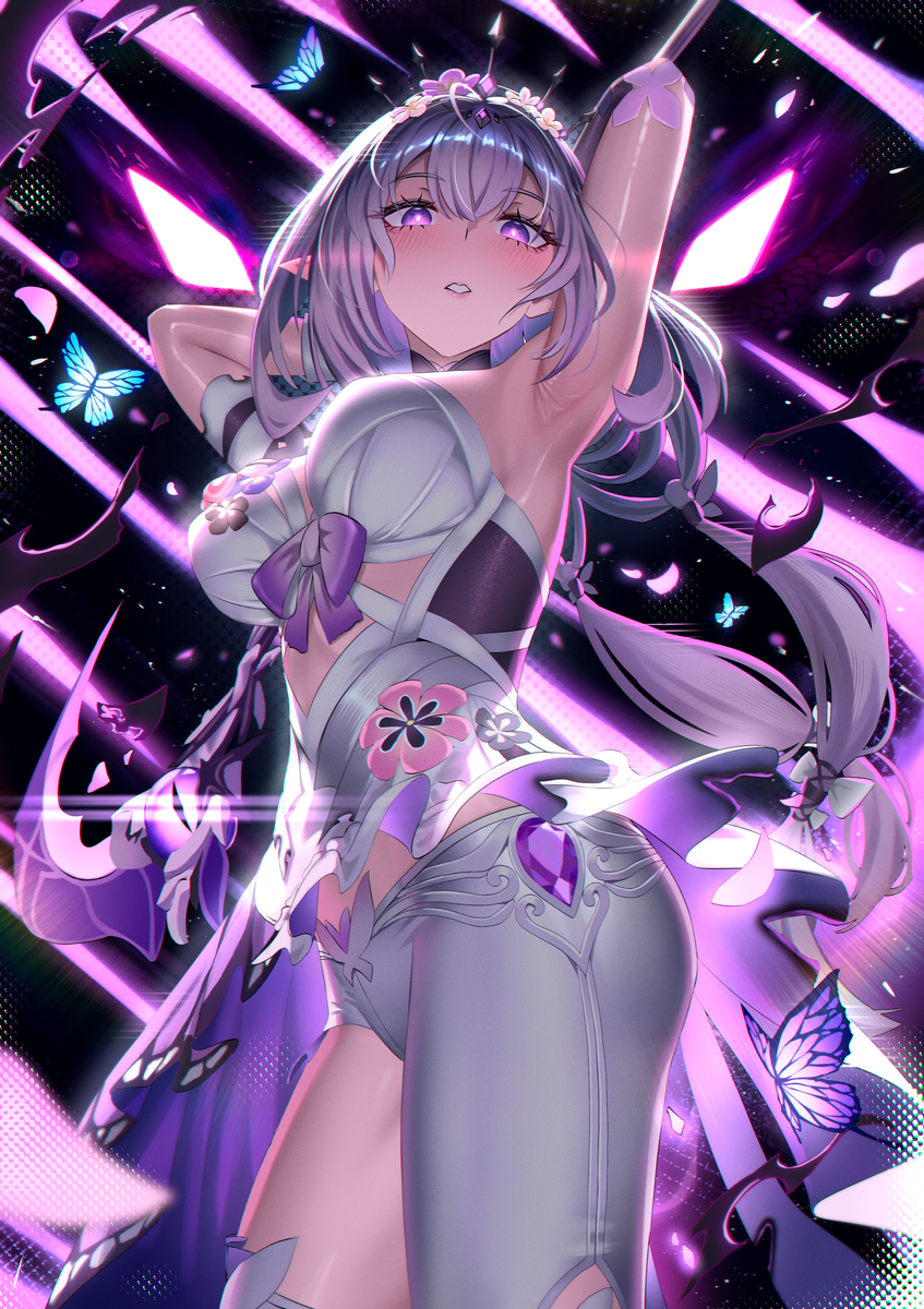 This is a pixiv picture whose title is Castorice🦋.