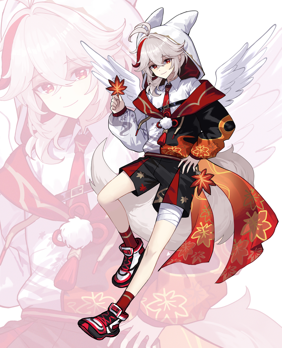 This is a pixiv picture whose title is 楓原万葉👼🍁.