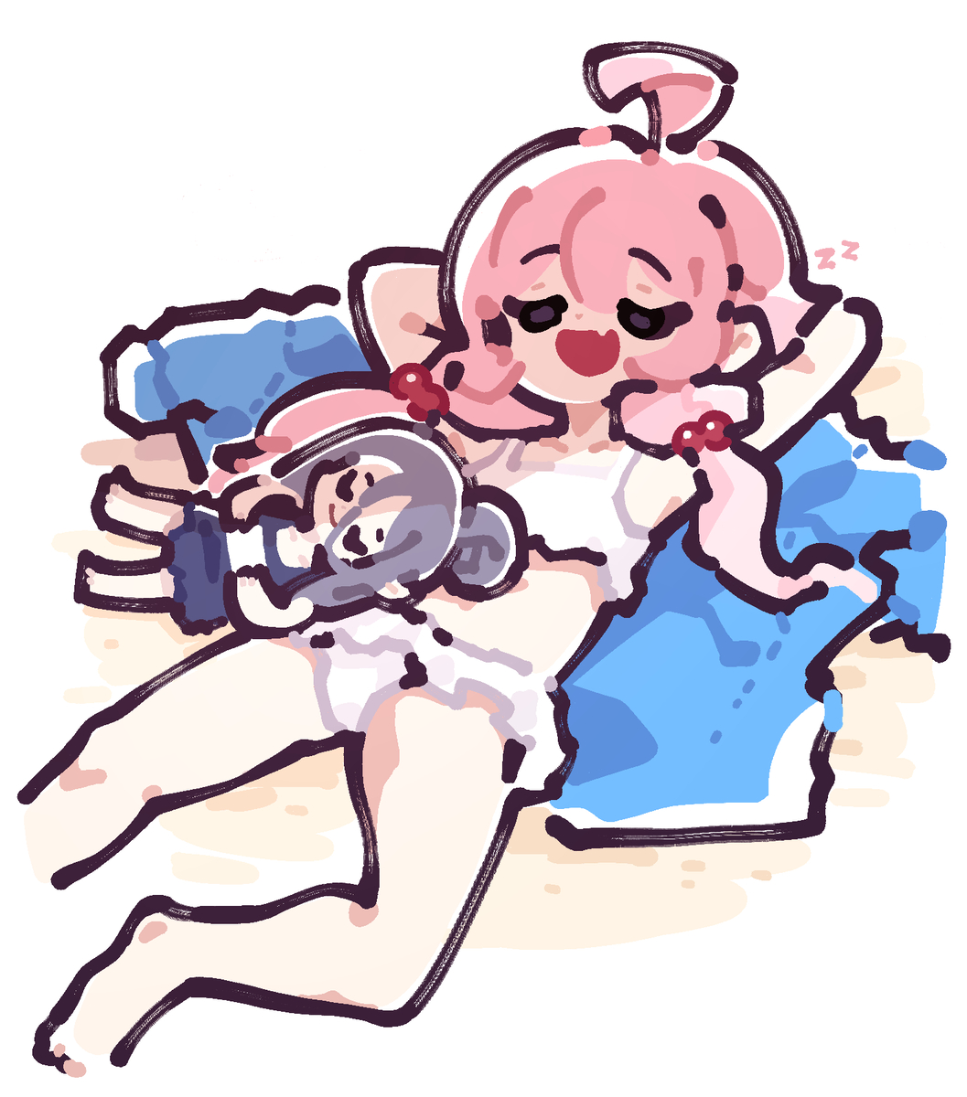 This is a pixiv picture whose title is 74 🌴.