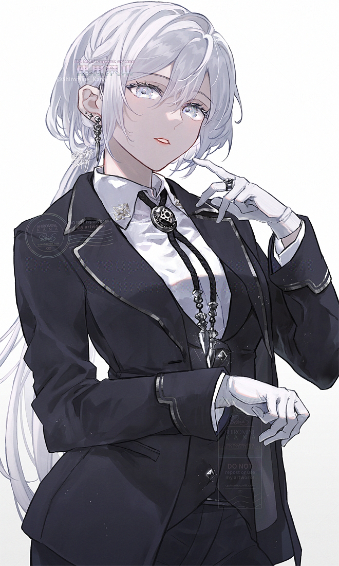 This is a pixiv picture whose title is ミステリアスな上司.