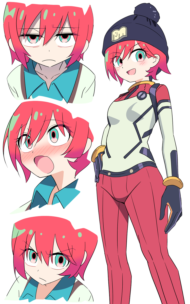 This is a pixiv picture whose title is マチュちゃんは表情豊か！.