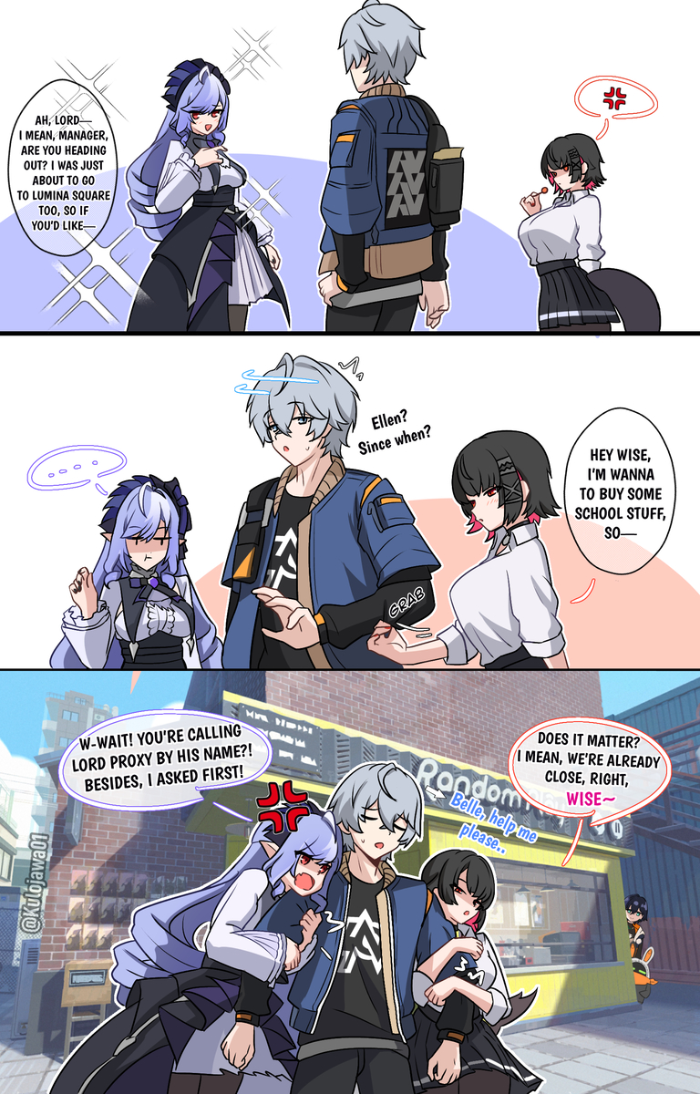 This is a pixiv picture whose title is ZZZ HSR.