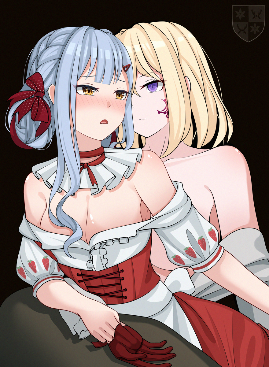 This is a pixiv picture whose title is 【初祥/ういさき】依旧是祥×aver初.