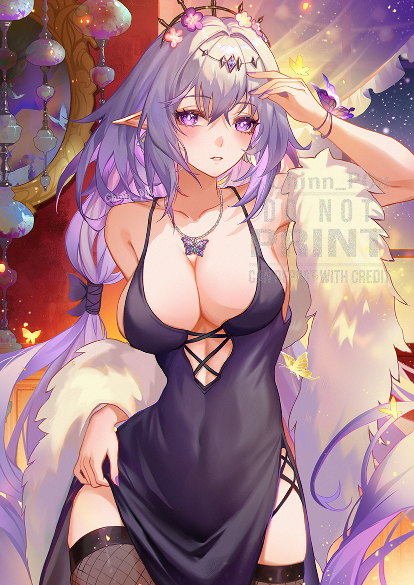 This is a pixiv picture whose title is Castorice.