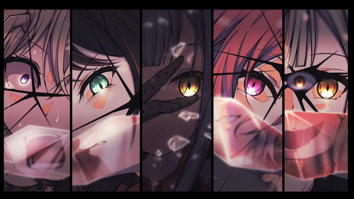 This is a pixiv picture whose title is AveMujica.