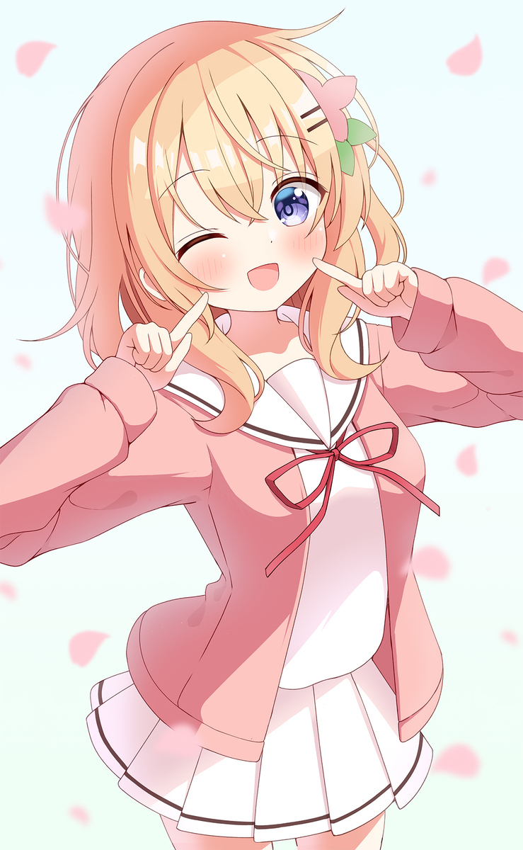 This is a pixiv picture whose title is ココアさん誕生日おめでとう！！！！！.
