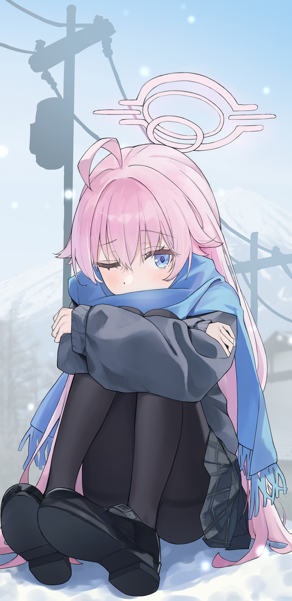 This is a pixiv picture whose title is 小鳥遊ホシノ1.