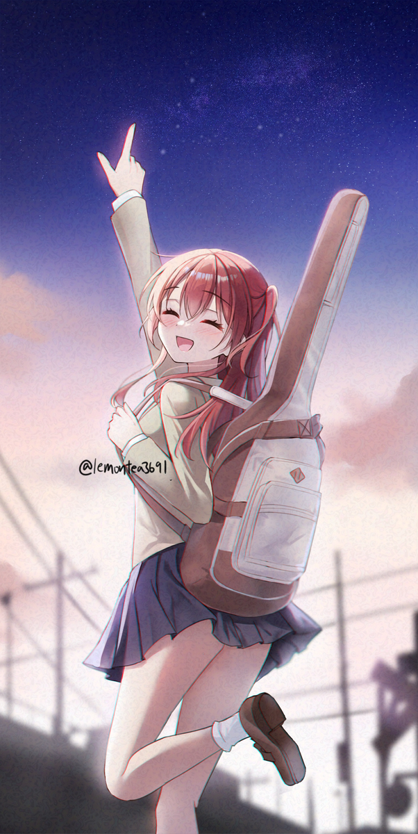 This is a pixiv picture whose title is 星座になれたら.