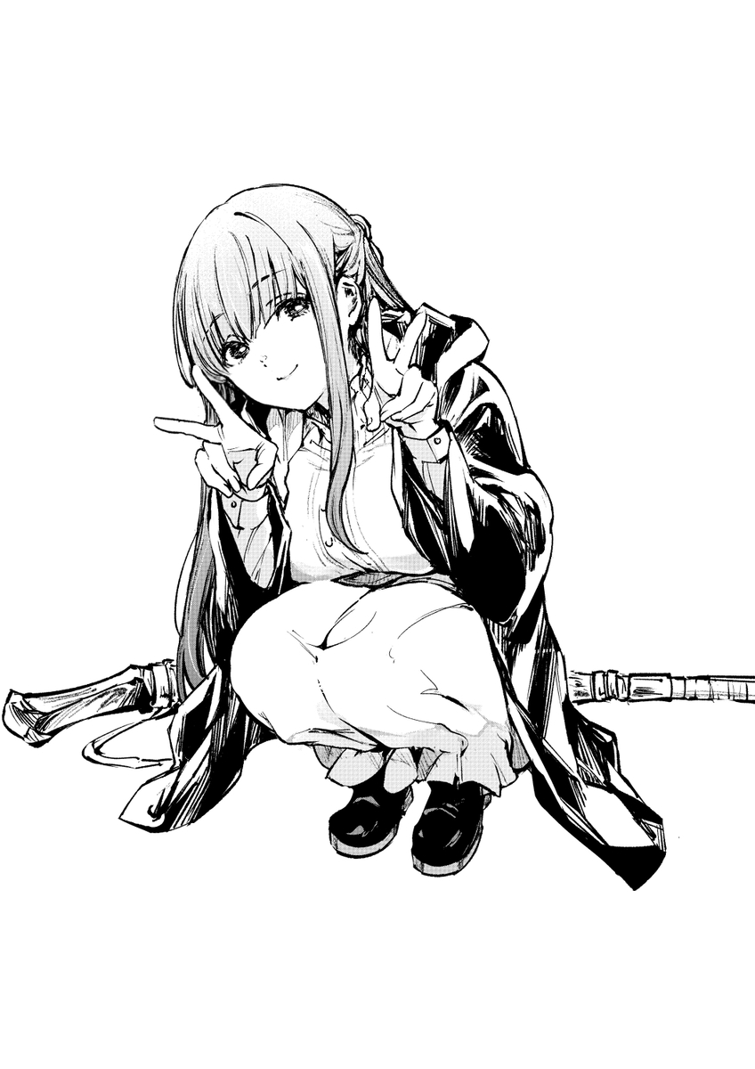 This is a pixiv picture whose title is シュタルク様、ピースピース.